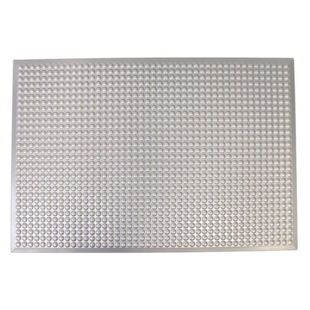 Ergomat Ergomat Infinity Bubble Silver 4ft x 14ft Anti-Fatigue Floor Mat IN0414-S